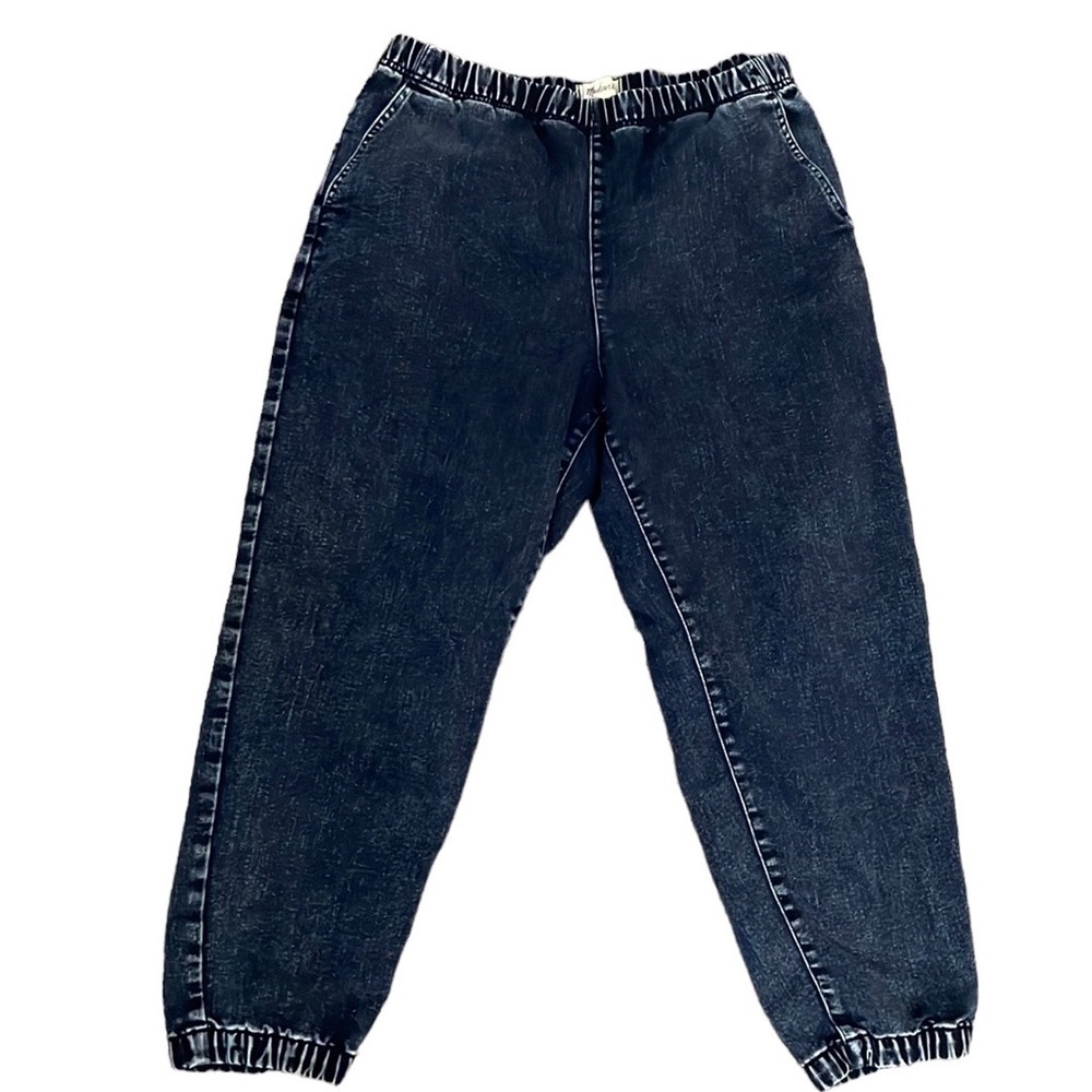 Madewell Sweatpant Jean in Gaines Wash